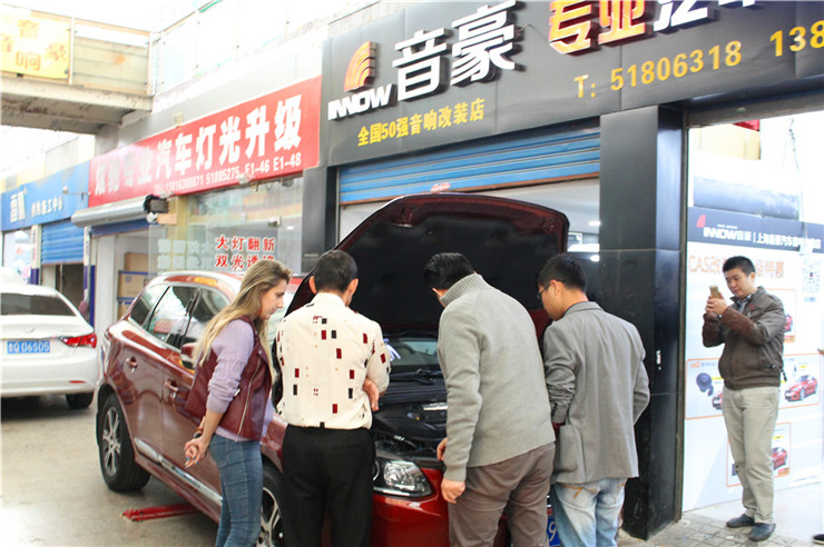 沃爾沃XC60俄羅斯STP車門隔音，拒絕風(fēng)燥——上海音豪