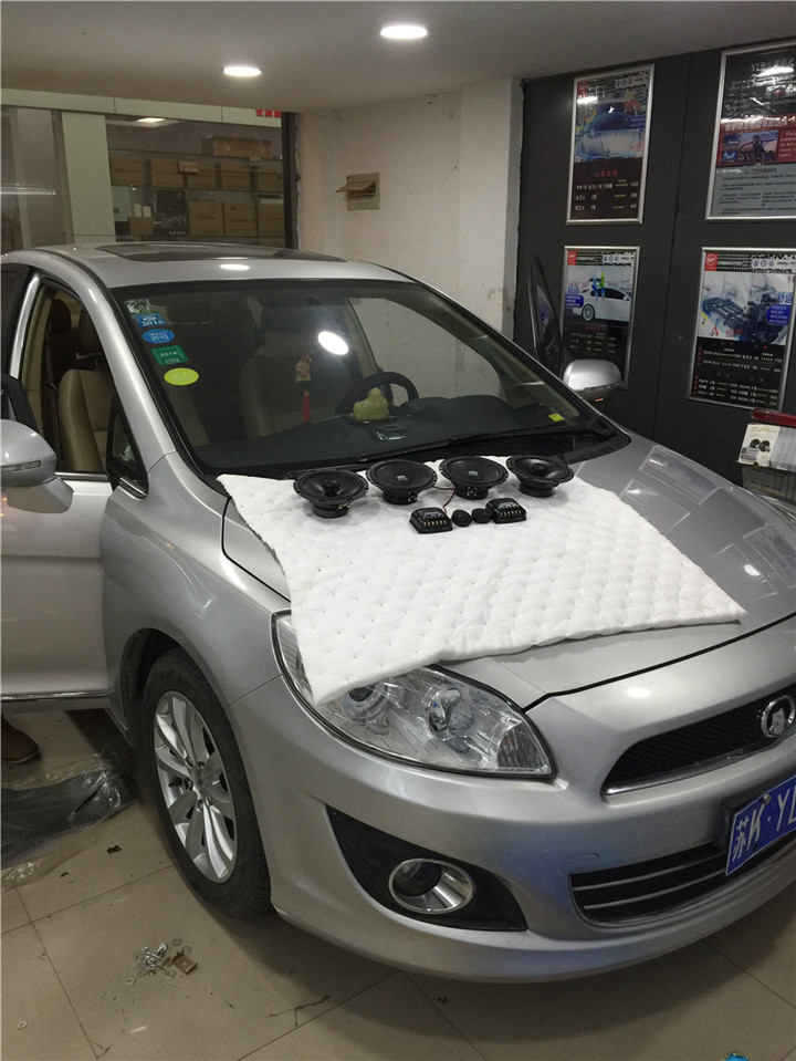 長城C50改裝摩雷 瑪仕舞套裝喇叭，升級音響系統(tǒng)——上海音豪